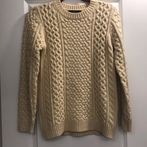 Thick Cream colored sweater